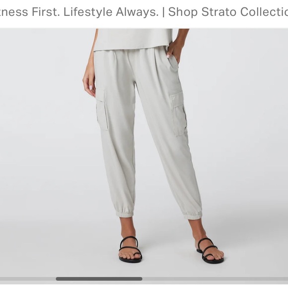 Vuori Villa Cargo Joggers - side pockets for hands and lower side cargo pockets - Picture 1 of 16